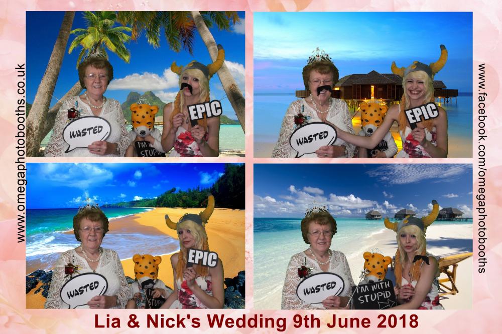Lia & Nick's Wedding | View more photos from the event at gallery.omegaphotobooths.co.uk/u/Omega-Photobooths/Lia-Nicks-Wedding